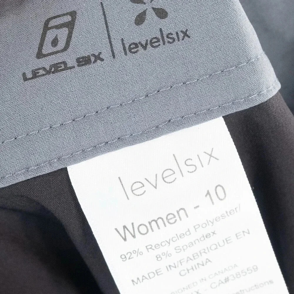 Level Six Women's board shorts Black & Gray | 10 - Picture 6 of 6
